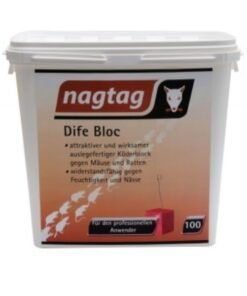 nagtag Dife Bloc 100x100g mit Draht im 10kg Eimer