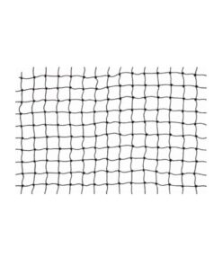 Netz schwarz PE 20 x 20mm flammschutz B1