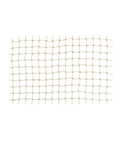 Netz steinfarben PE 20 x 20mm flammschutz B1