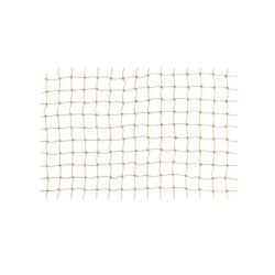 Netz steinfarben PE 20 x 20mm flammschutz B1