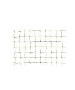 Netz steinfarben PE 30 x 30mm flammschutz B1