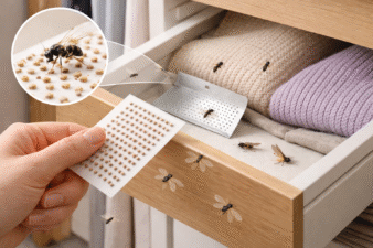 Anwendung von Schlupfwespen gegen Motten