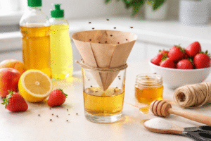 Fruchtfliegenfalle selber bauen