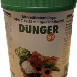 DÜNGER S1 - Mehrnährstoffdünger NPK 6-17-22 von Hohburg