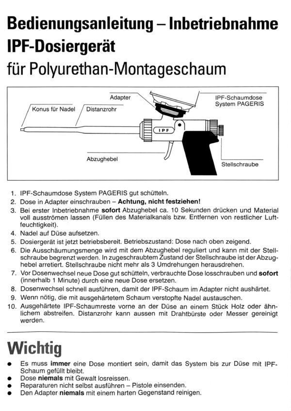 IPF-Schaum-System - Komplettsystem – Bild 2