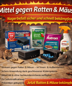 Mittel gegen Ratten, Mäuse