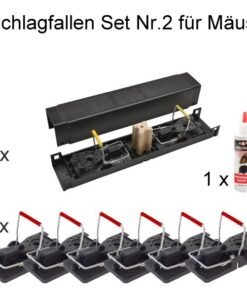 Schlagfallen Tunnel Set
