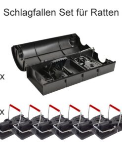 Schlagfallen-Set-Ratten