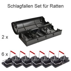 Schlagfallen-Set-Ratten